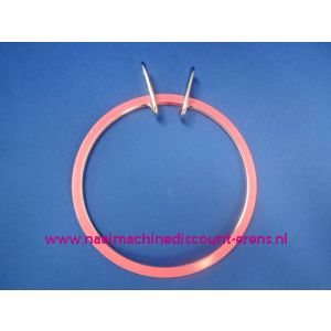 Borduurring Plastic Midden 13,5 Cm