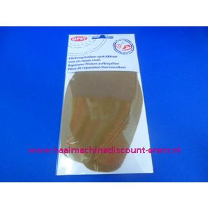  Elleboogstuk MEDIUM BRUIN 9 x 18 Cm - 6373