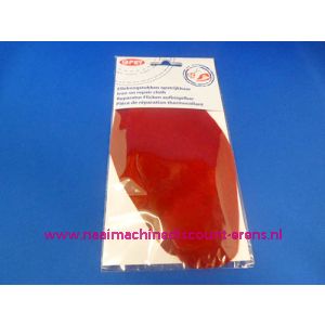 Elleboogstuk BORDEAUX ROOD 9 x 18 Cm - 6380
