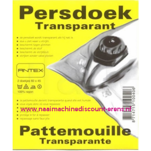 Vlieseline Persdoek Transparant
