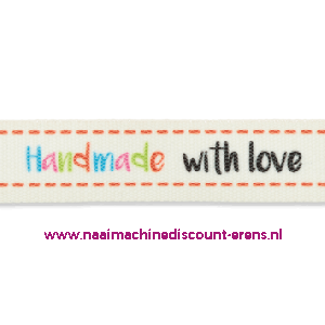 Band Handmade with Love kl.902 per meter prijs