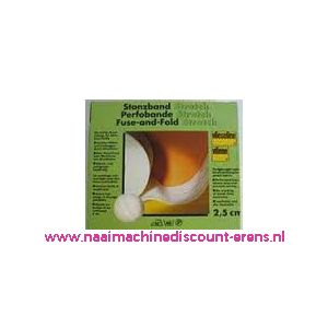Vlieseline Stanzband Wit 35-10 Breed