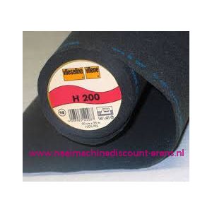 Vlieseline H200 Zwart 90 Cm breed - 9961