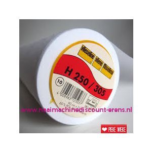 Vlieseline H250 Wit 90 Cm breed - 9969