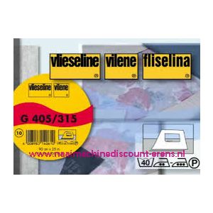 Vlieseline G405 Zwart 90 Cm breed - 9970