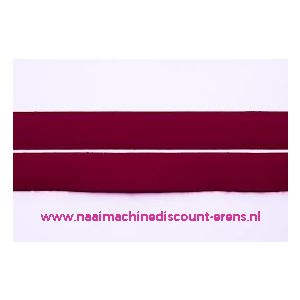Klittenband 2 Cm kleur bordeaux voor te naaien - 9977
