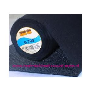 Vlieseline G700 Zwart 90 Cm breed