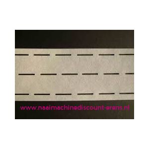 Plak-en-vouw-om 3,5 Cm Wit - 9995