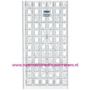 TrueCut Ruler 6 1/2 "X12 1/2" inch