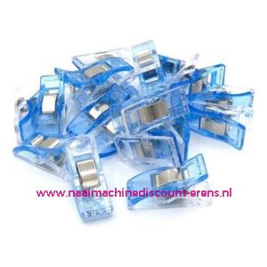 BABYSNAP WONDER CLIPS BLAUW 20 stuks