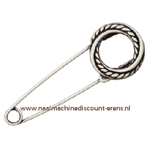 Kiltspeld Gedraaid Open "Zilver" art.nr. 500881