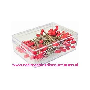 Tapijtnaalden Rood 60 Mm lang 100 stuks