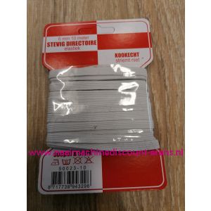 Directoire Elastiek 6 Mm 10 meter "WIT"