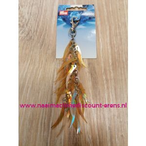 Sierketting "oranje" pegels 160 Mm prym art.nr. 417104