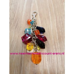 Sierketting Kristallen "div. kleuren FEL" 120 Mm 