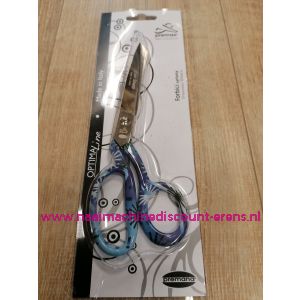 PREMAX kleermakerschaar TOP QUALITY design blauw 20 Cm
