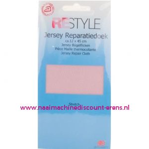 Jersey Reparatiedoek Roze 779 - Restyle