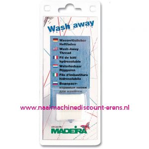 Madeira Wash Away wateroplosbare rijgdraad