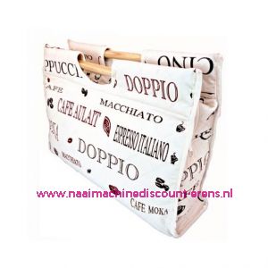 LUXE breitas koffie art.nr. 99693 blauw model 1 Dessin A