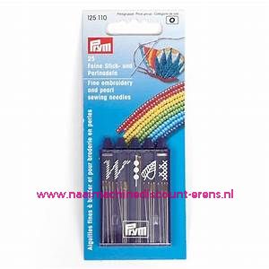 Borduur- & Parelnaalden assorti Prym art.nr. 125110 