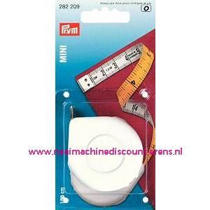 Rolcentimeters Mini Cm/Cm "WIT" 150 Cm Prym art.nr. 282209