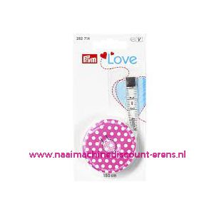 Rolcentimeter Cm/Cm "LOVE" 150 Cm Prym art.nr. 282714