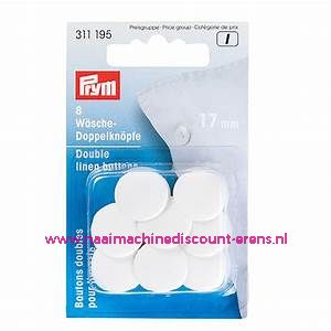 Slopenknopen 17 Mm 8 Stuks Prym art.nr. 311195 