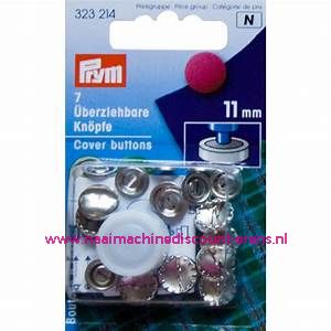 Stofovertrek knopen 11 Mm 7 stuks prym art.nr. 323214 