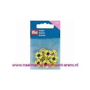 Prym Aannaaidrukknopen GEEL art.nr. 341904