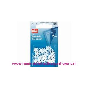 Drukkers Transparant 9 Mm prym art.nr. 347125 