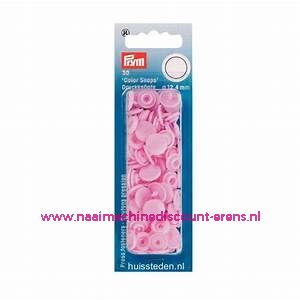 Naaivrijdrukknopen "COLOR SNAPS" 12.4 Mm 30 stuks prym art.nr. 393118