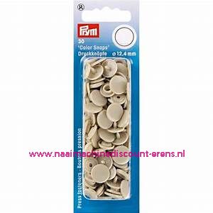 Naaivrijdrukknopen "COLOR SNAPS" 12.4 Mm 30 stuks prym art.nr. 393123