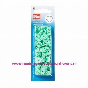 Naaivrijdrukknopen "COLOR SNAPS HART" 30 stuks prym art.nr. 393319