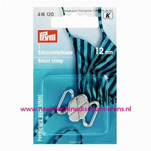 Ceintuur-En Bikinisluiting Matzilver Klaverblad 12 Mm per stuk prym art.nr.416120 