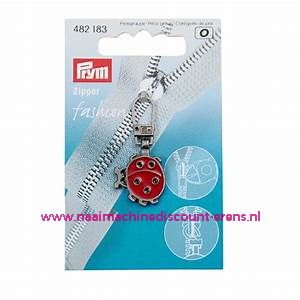 Ritsenschuiver "Lieveheersbeestje" prym art.nr. 482183