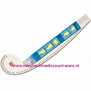 Boogliniaal armgat, mouwkop, schouder en hals Prym art.nr. 611501