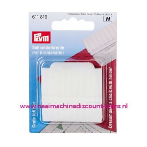 Kleermakerskrijt met houder Prym art. nr.  611 819