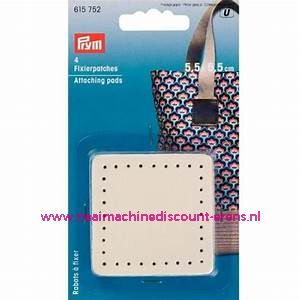 Fixeerpatches voor tasgrepen "Wit" 4 stuks prym art.nr. 615752