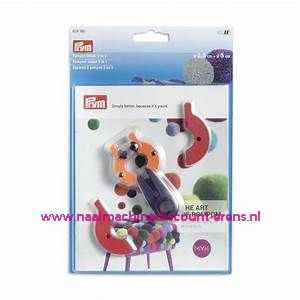 Pompom maker 2 in 1 - 2 maten Prym art. nr. 624180 