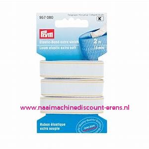 Elastiek band extra zacht 15 Mm 2 meter Wit Prym art.nr. 957080