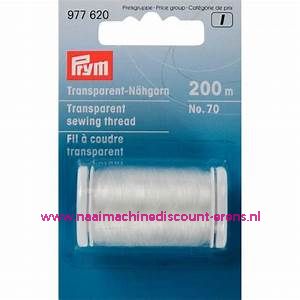 Transparant Naaigaren 200 M Prym art.nr. 977620 