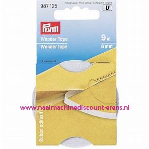 Wonder Tape 6 Mm 9 meter Prym art.nr. 987125 