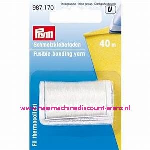 Smeltkleef-Draad 40 meter transparant Prym art.nr. 987170 