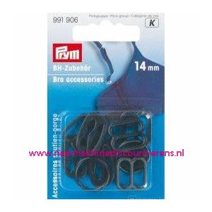 BH Accessoires Assortiment 14 Mm Zwart prym art.nr. 991906