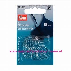 BH Accessoires Assortiment 18 Mm Transparant prym art.nr. 991913