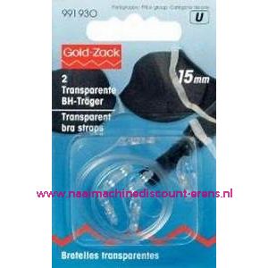 BH-Schouderband Transparant 15 Mm prym art.nr. 991930