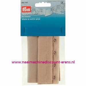 Bh-Verlengstuk 150 Mm Huidskleur 3 x 6 haken prym art.nr. 992092