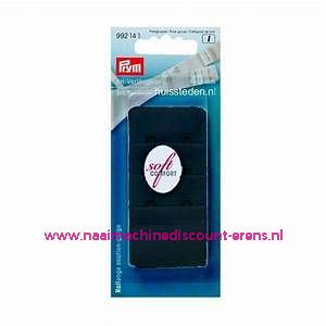 Bh-Verlengstuk 40 Mm Zwart 3 x 2 haken prym art.nr. 992141