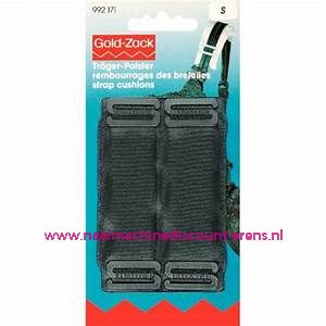 Schouderbandkussentje 30 Mm Zwart 2 stuks Prym art.nr. 992171