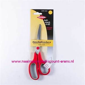 Kleiber Stoffen-/ Huishoudschaar Discount 220 Mm rood